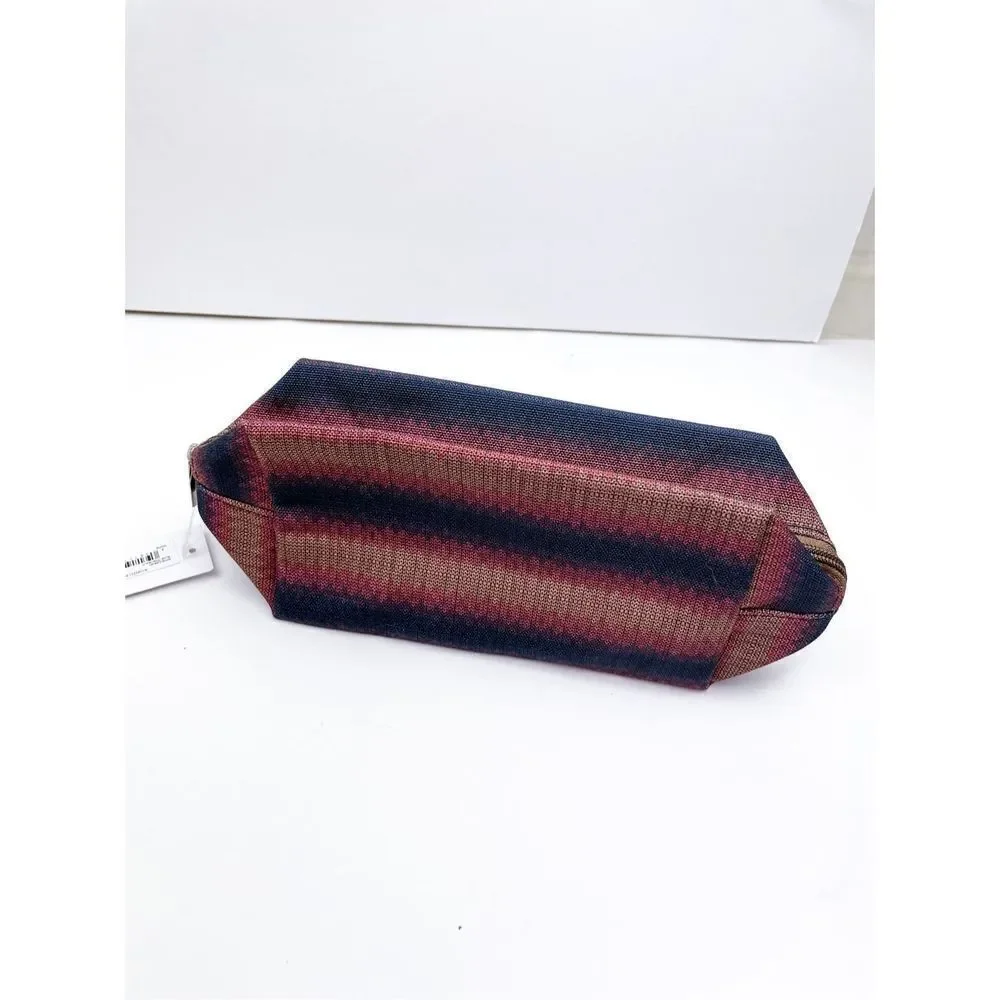 NWT BP. Loaf Canvas Pouch in Blue- Pink Multi at Nordstrom‎